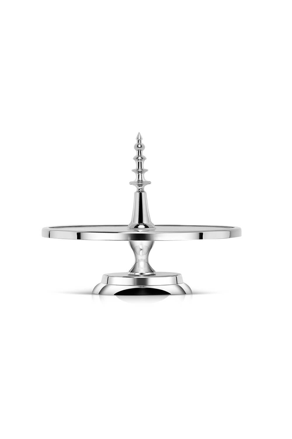 Newbridge Silverware Glass Cake Stand 2 Shaws Department Stores