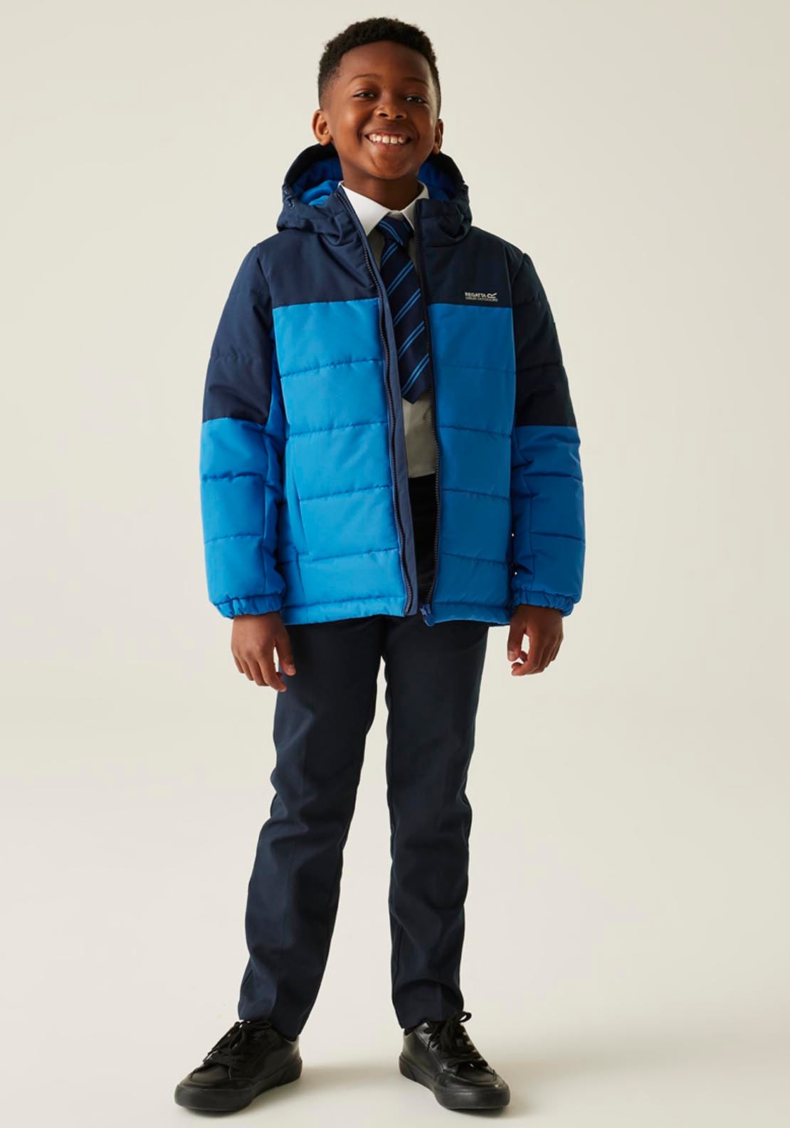 Regatta Lofthouse Hooded Coat - Blue 6 Shaws Department Stores