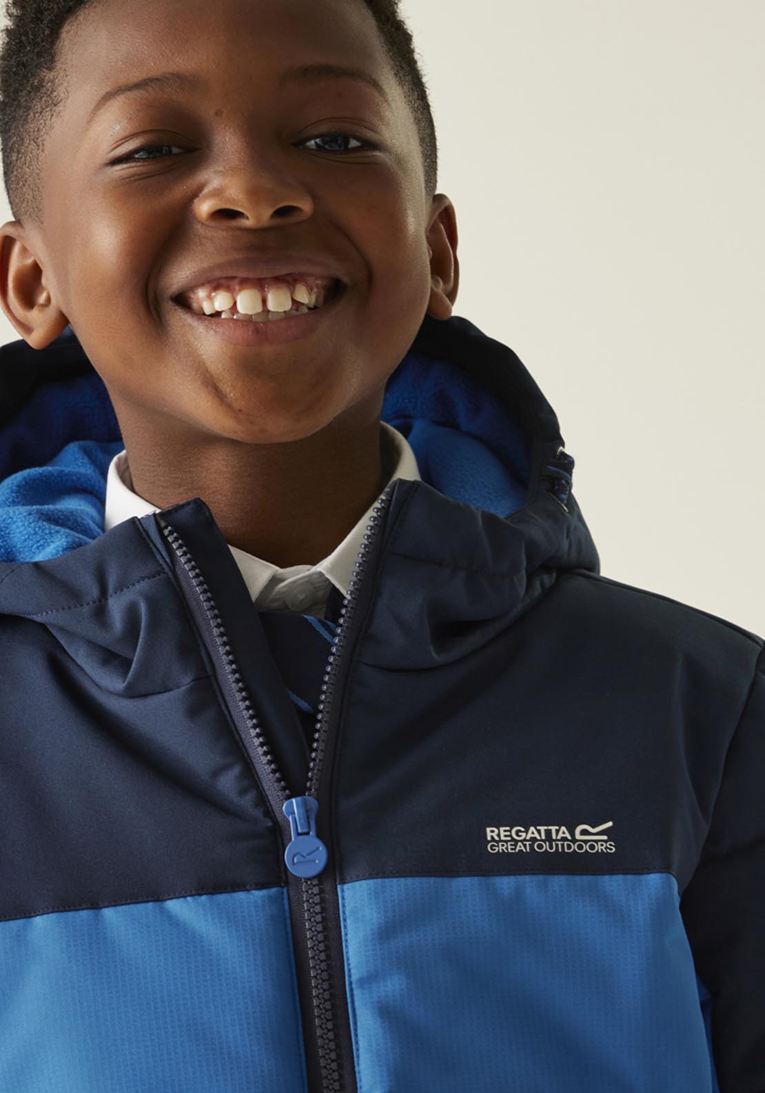 Regatta Lofthouse Hooded Coat - Blue 3 Shaws Department Stores