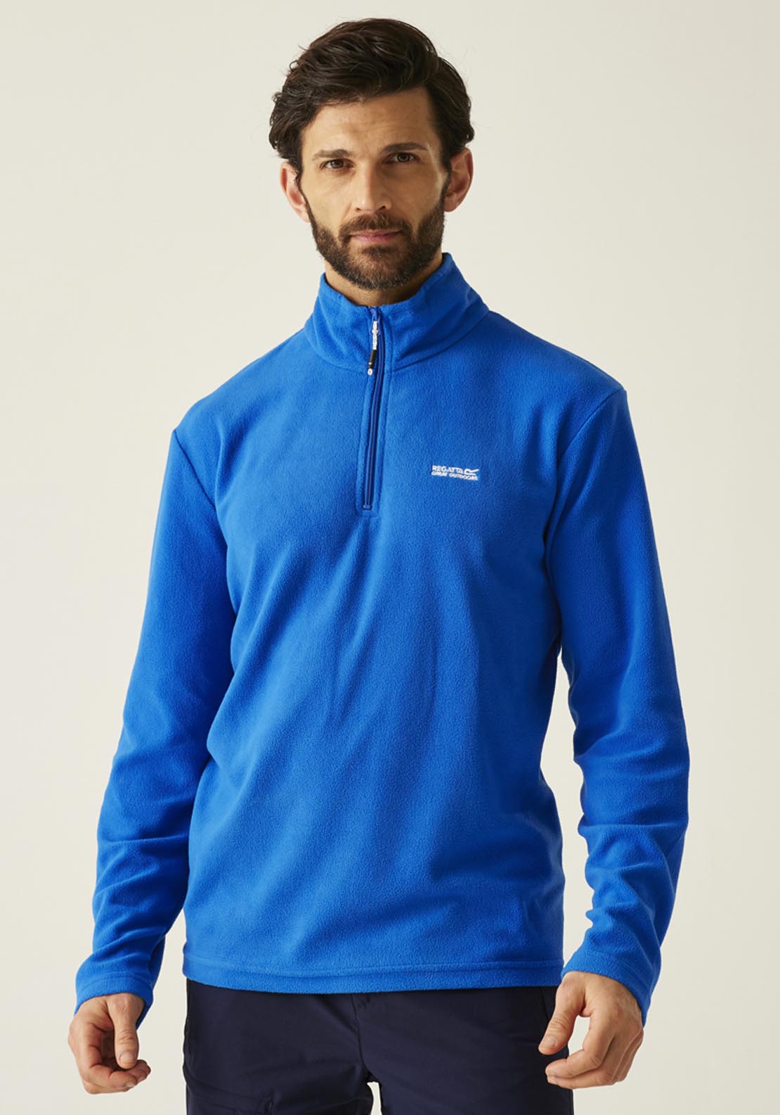 Thompson 1/4 Zip Fleece - Blue