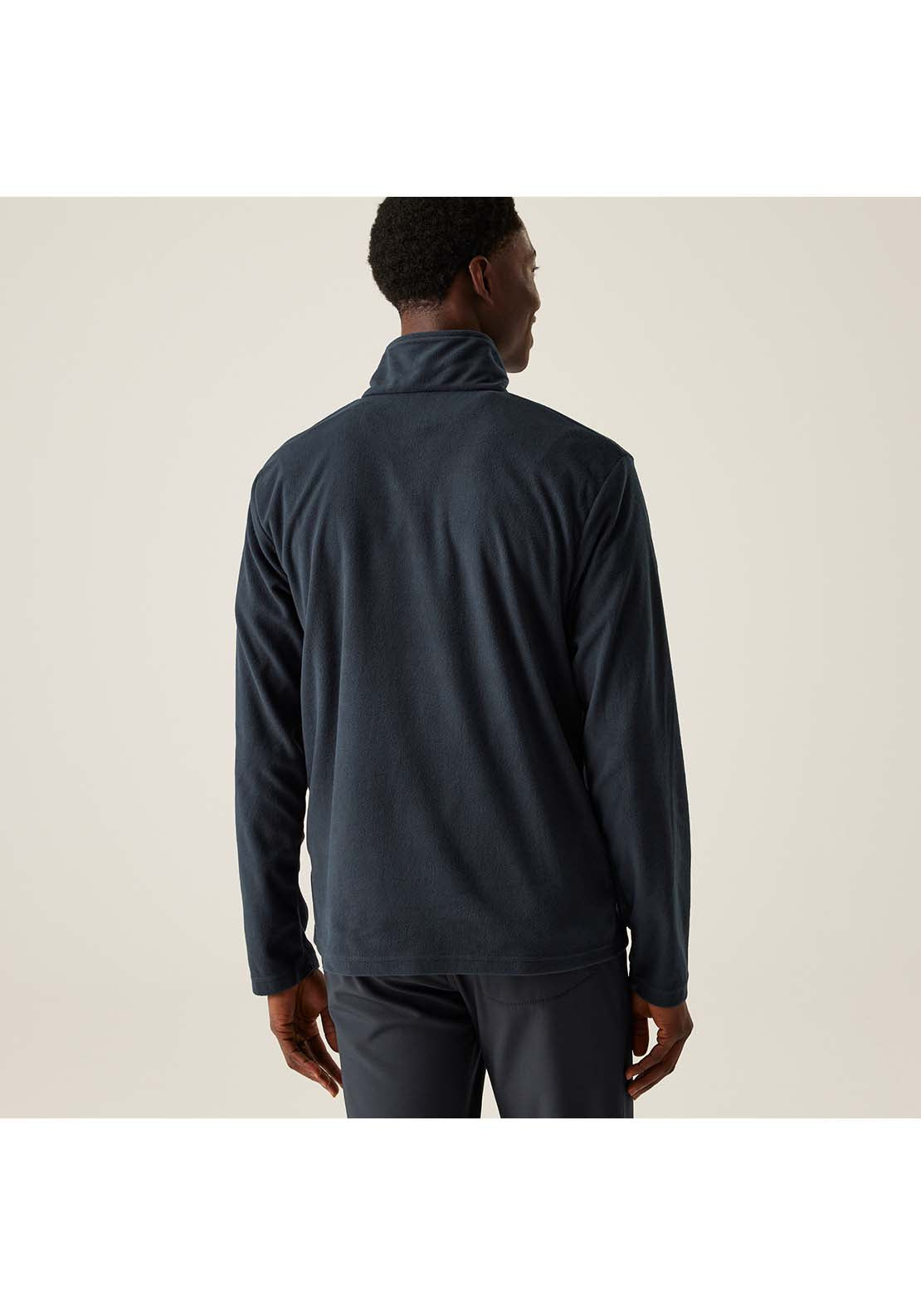 Regatta Thompson 1/4 Zip Fleece - Navy 4 Shaws Department Stores