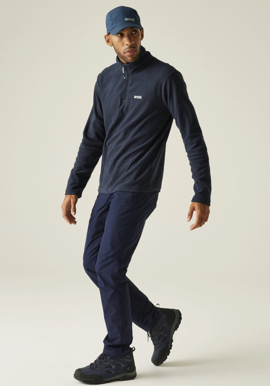 Thompson 1/4 Zip Fleece - Navy