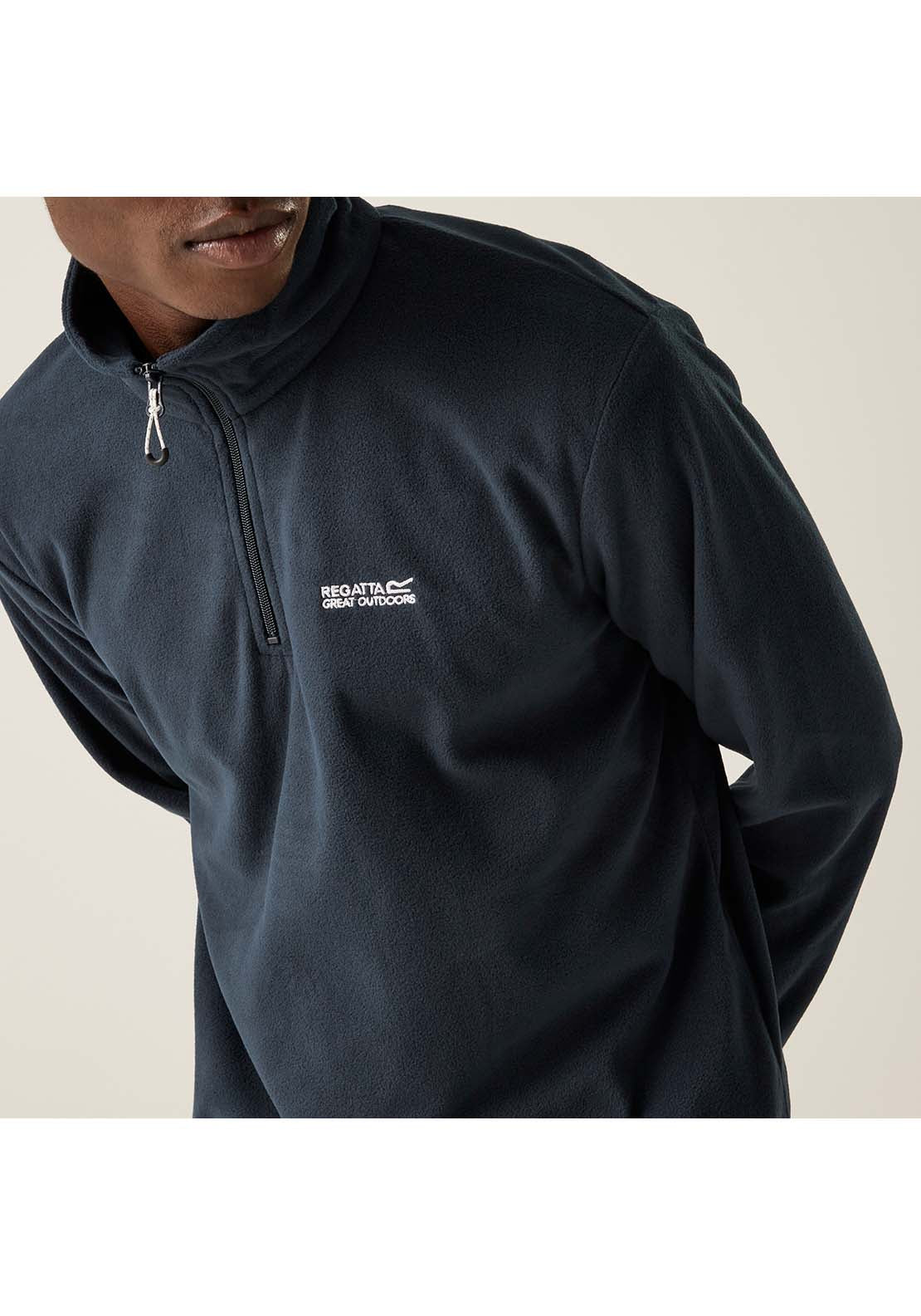 Regatta Thompson 1/4 Zip Fleece - Navy 6 Shaws Department Stores