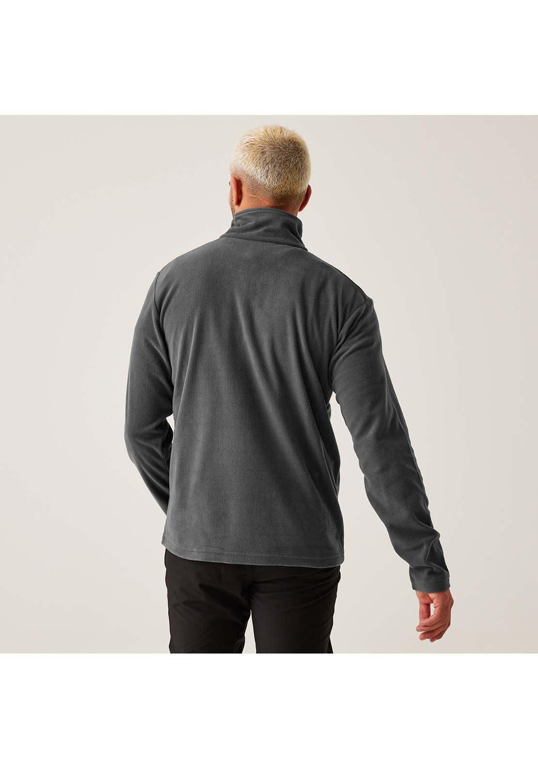 Regatta Thompson 1/4 Zip Fleece - Iron 4 Shaws Department Stores