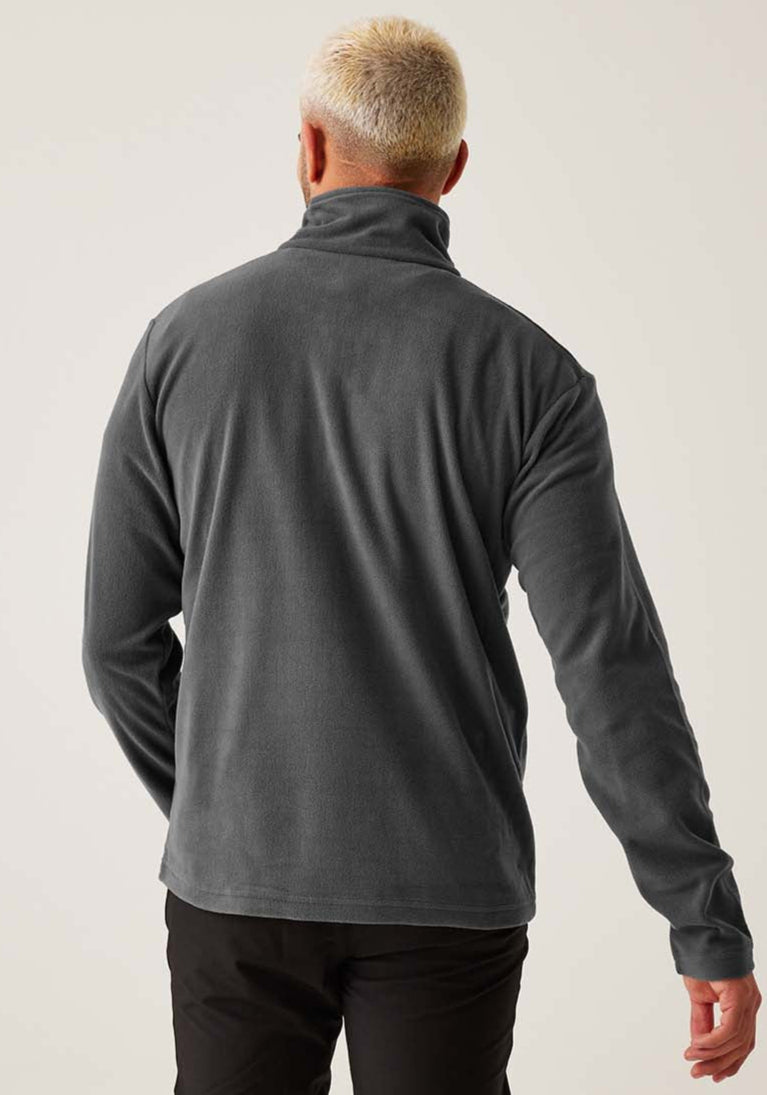 Regatta Thompson 1/4 Zip Fleece - Iron 4 Shaws Department Stores
