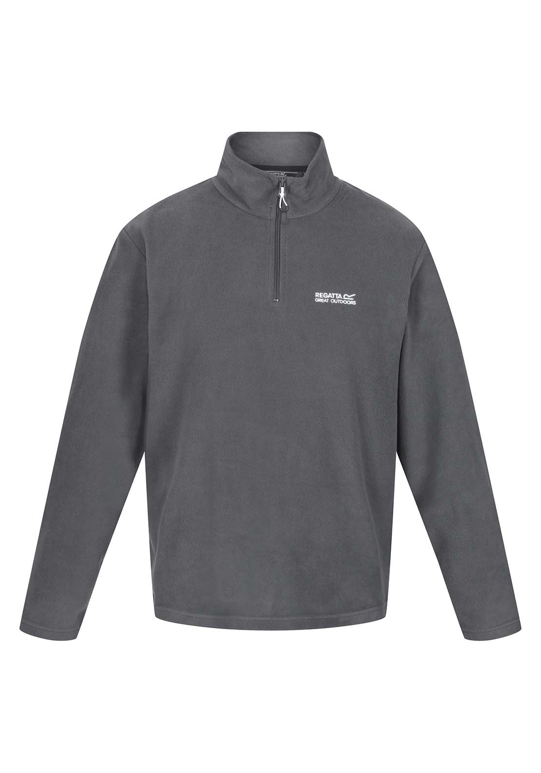 Regatta Thompson 1/4 Zip Fleece - Iron 1 Shaws Department Stores