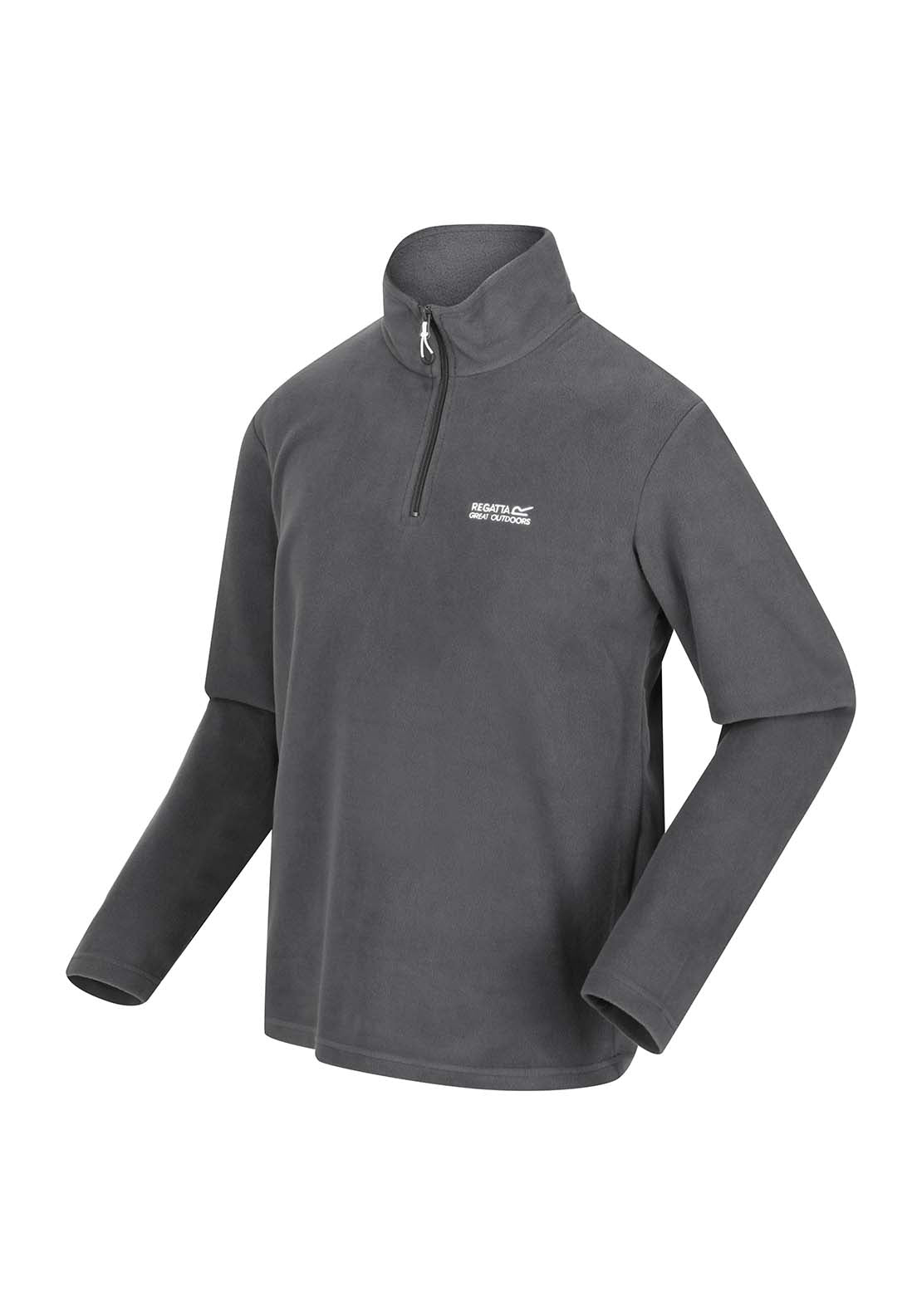 Regatta Thompson 1/4 Zip Fleece - Iron 6 Shaws Department Stores