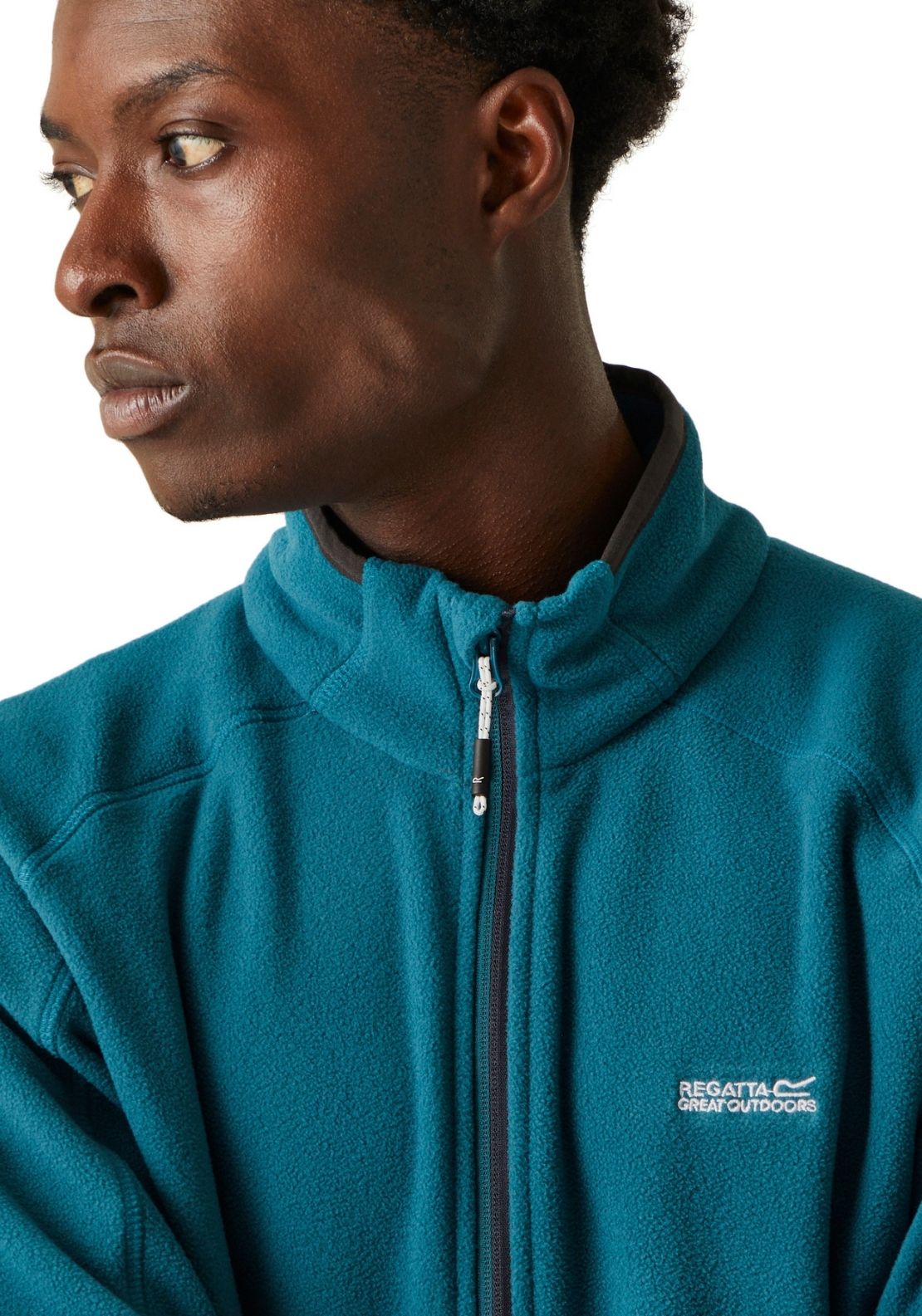 Regatta Hadfield Full Zip Fleece - Moroccan Navy 4 Shaws Department Stores