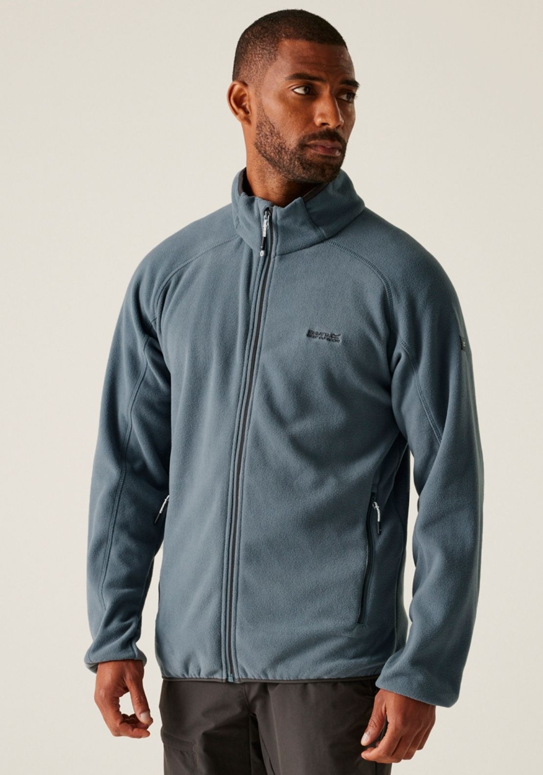 Regatta Hadfield Full Zip Fleece - Stormy Weather 1 Shaws Department Stores