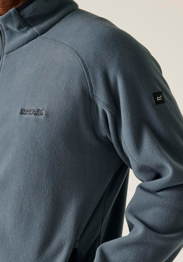 Regatta Hadfield Full Zip Fleece - Stormy Weather 4 Shaws Department Stores