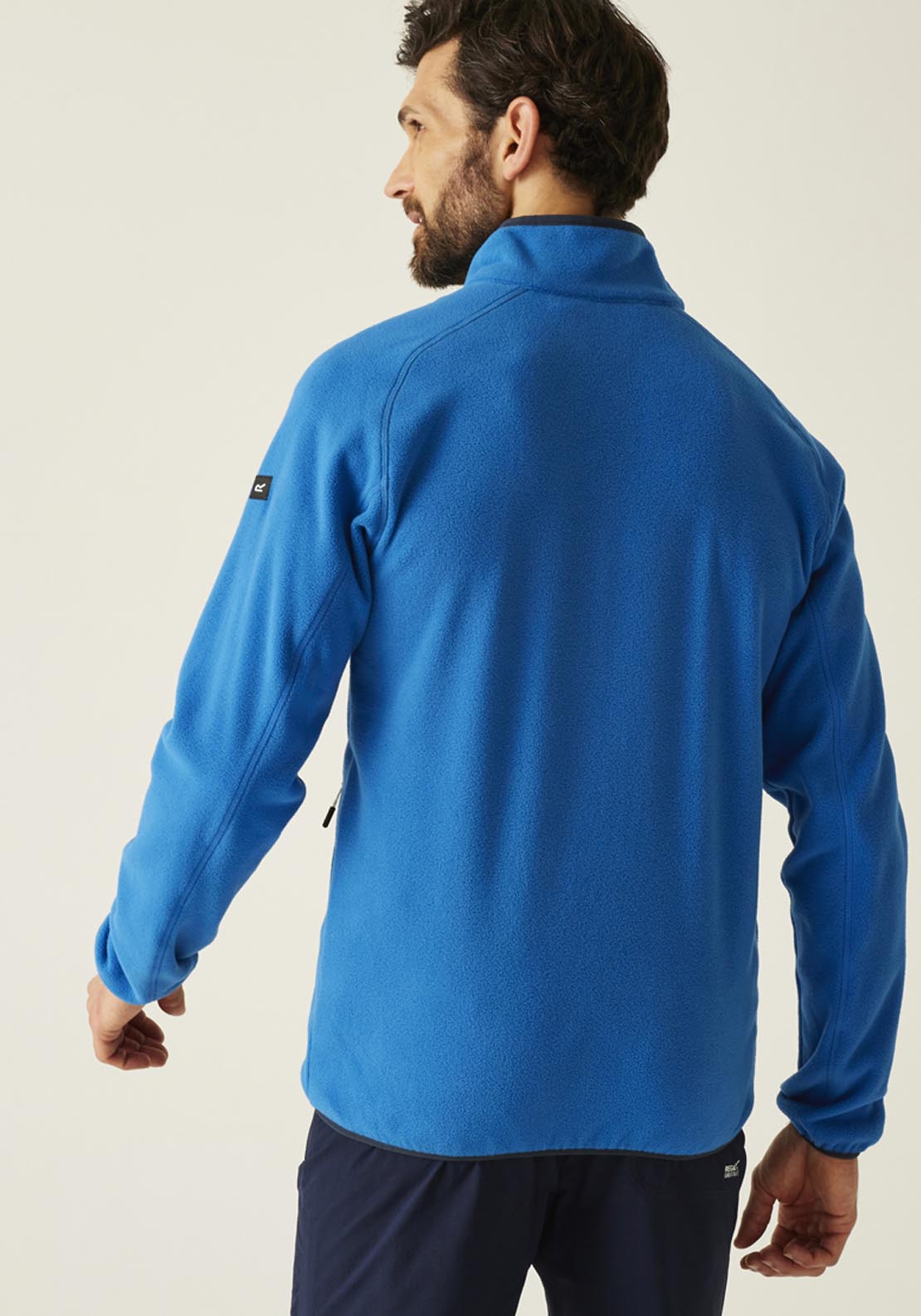 Hadfield Full Zip Fleece - Blue