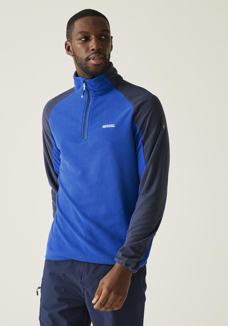 Regatta Elson Ii 1/4 Zip Fleece - Olympian Blue/navy 1 Shaws Department Stores