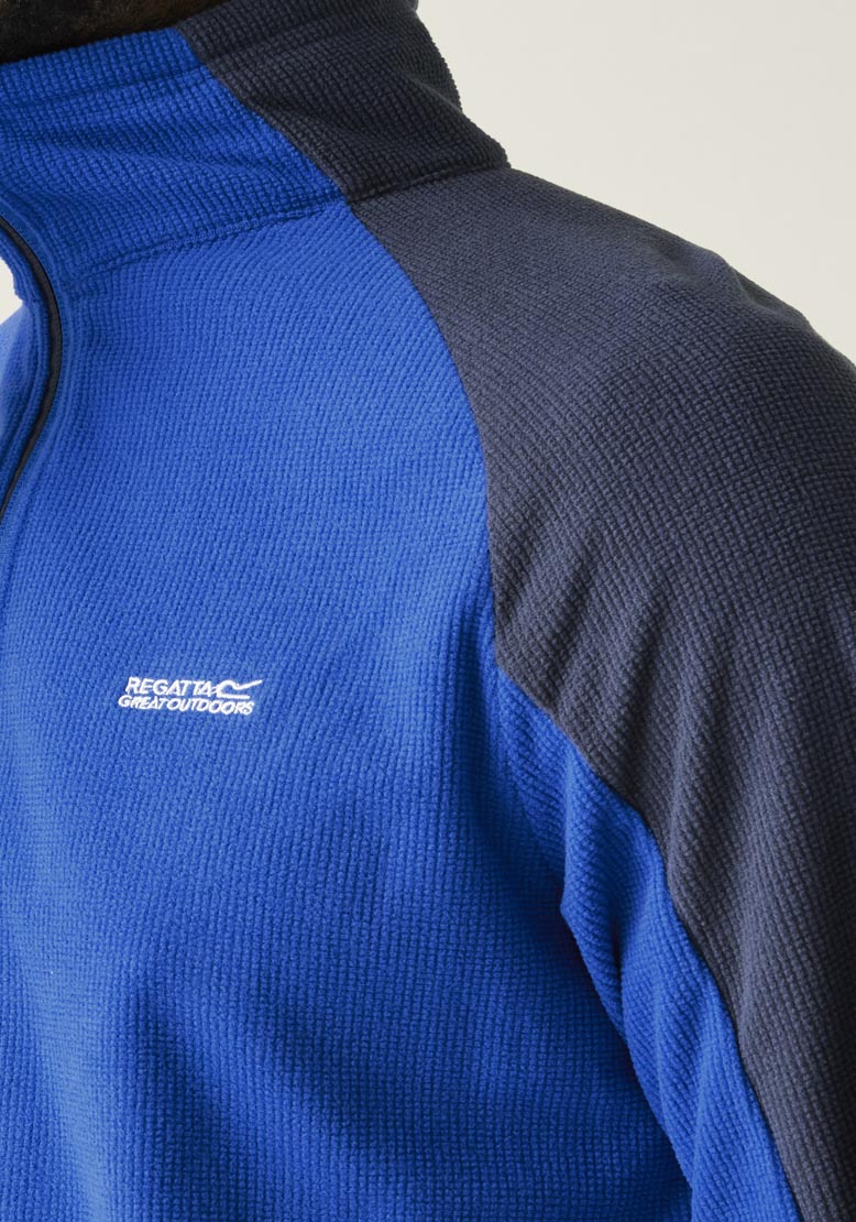Regatta Elson Ii 1/4 Zip Fleece - Olympian Blue/navy 4 Shaws Department Stores