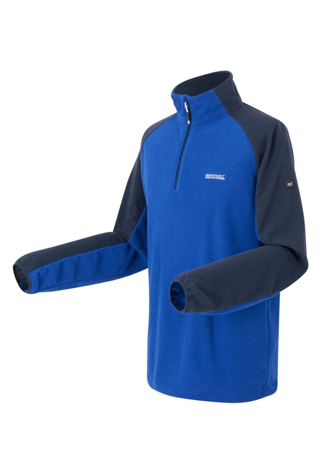 Regatta Elson Ii 1/4 Zip Fleece - Olympian Blue/navy 7 Shaws Department Stores