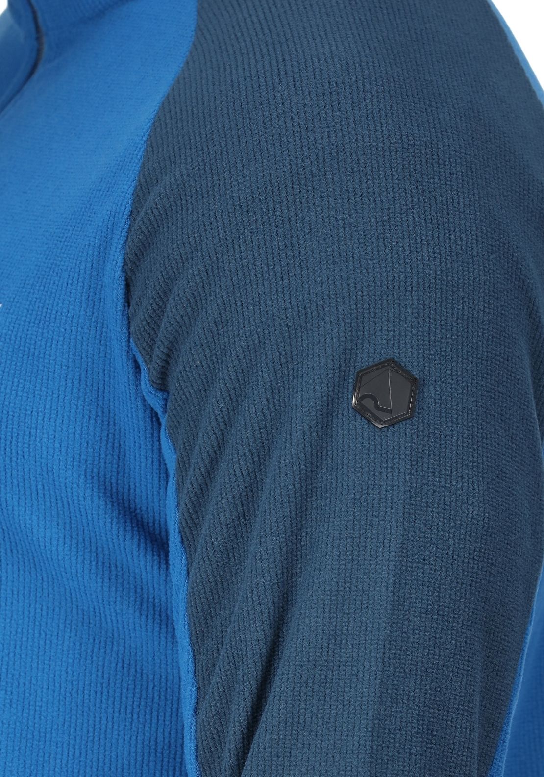 Regatta Elson Ii 1/4 Zip Fleece - Snorkel Blue Sea Pine 4 Shaws Department Stores