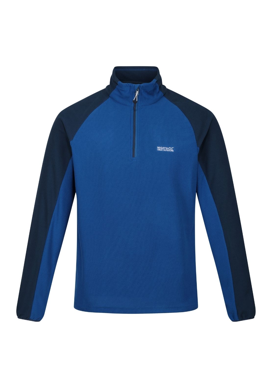 Regatta Elson Ii 1/4 Zip Fleece - Snorkel Blue Sea Pine 5 Shaws Department Stores