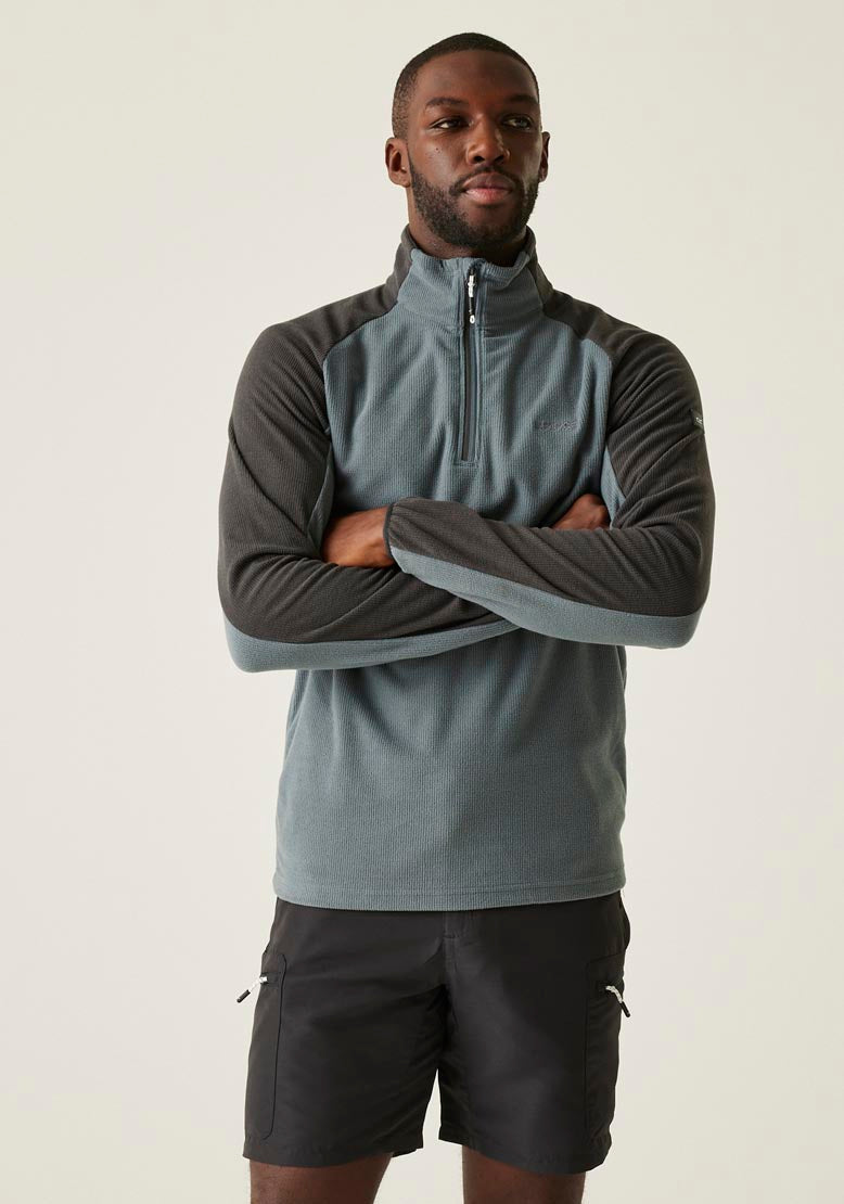 Regatta Elson Ii 1/4 Zip Fleece - Stormey Weather 1 Shaws Department Stores