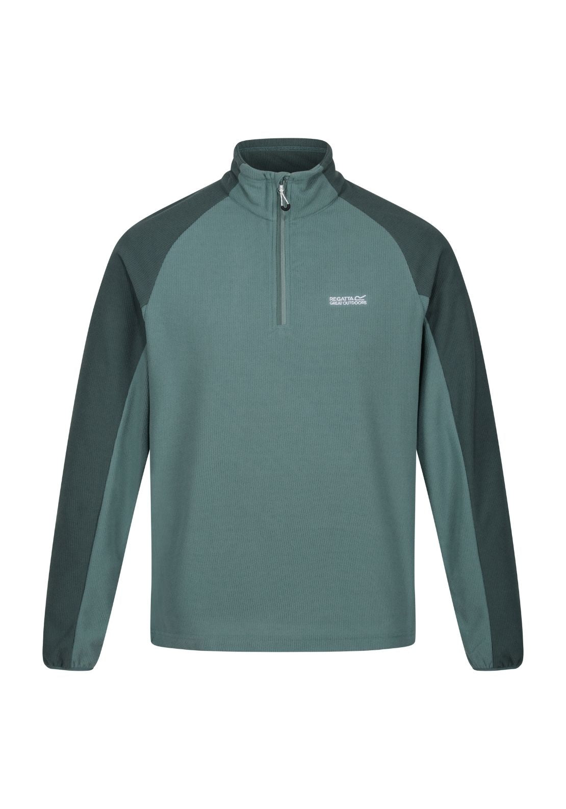 Regatta Elson Ii 1/4 Zip Fleece - Ivy Moss Sea Pine 5 Shaws Department Stores