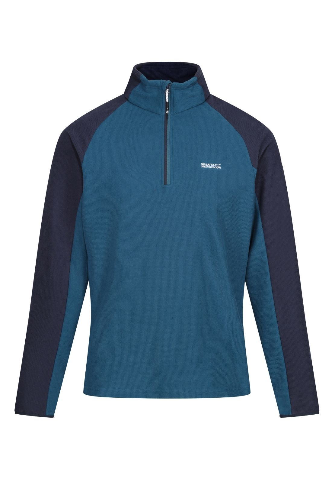 Regatta Elson Ii 1/4 Zip Fleece - Moroccan Blue/navy 5 Shaws Department Stores
