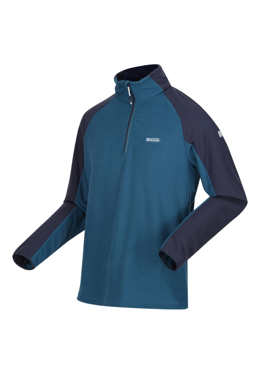 Regatta Elson Ii 1/4 Zip Fleece - Moroccan Blue/navy 7 Shaws Department Stores
