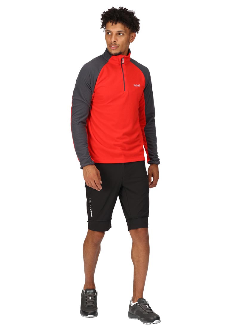 Regatta Elson Ii 1/4 Zip Fleece - Seville Seal Grey 3 Shaws Department Stores