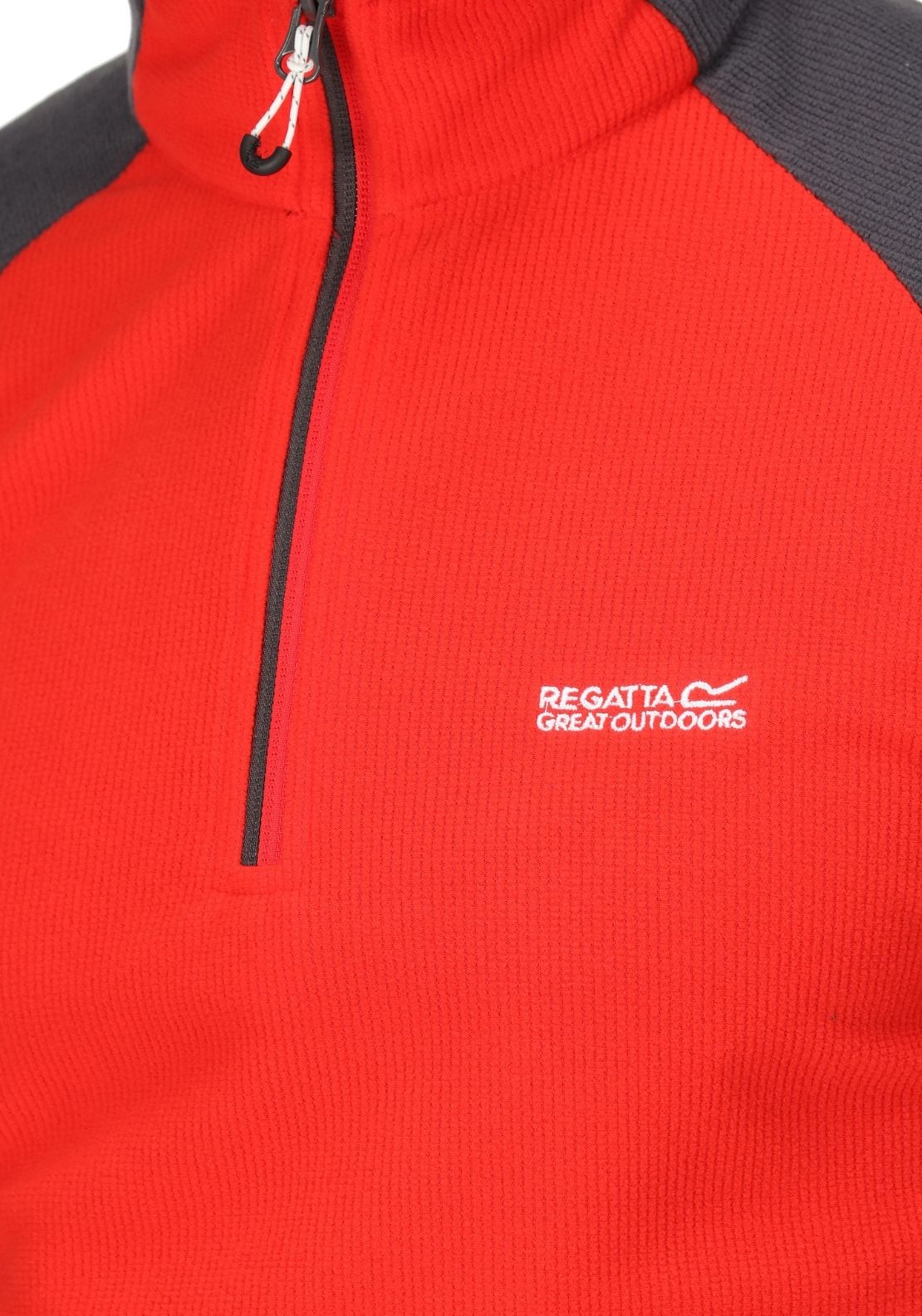 Regatta Elson Ii 1/4 Zip Fleece - Seville Seal Grey 5 Shaws Department Stores