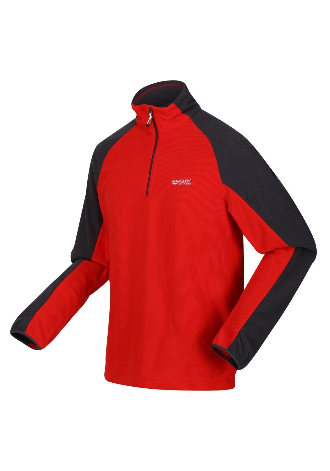 Regatta Elson Ii 1/4 Zip Fleece - Seville Seal Grey 8 Shaws Department Stores