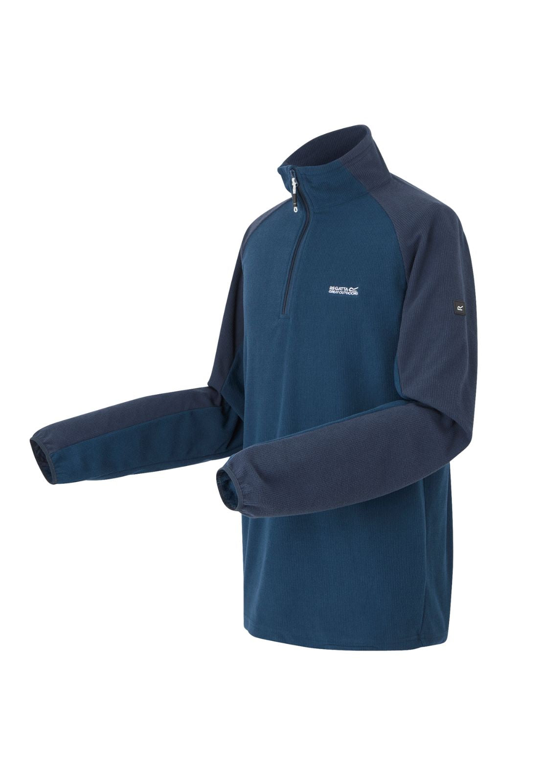 Regatta Elson Ii 1/4 Zip Fleece - Moonltdn/nvy 7 Shaws Department Stores