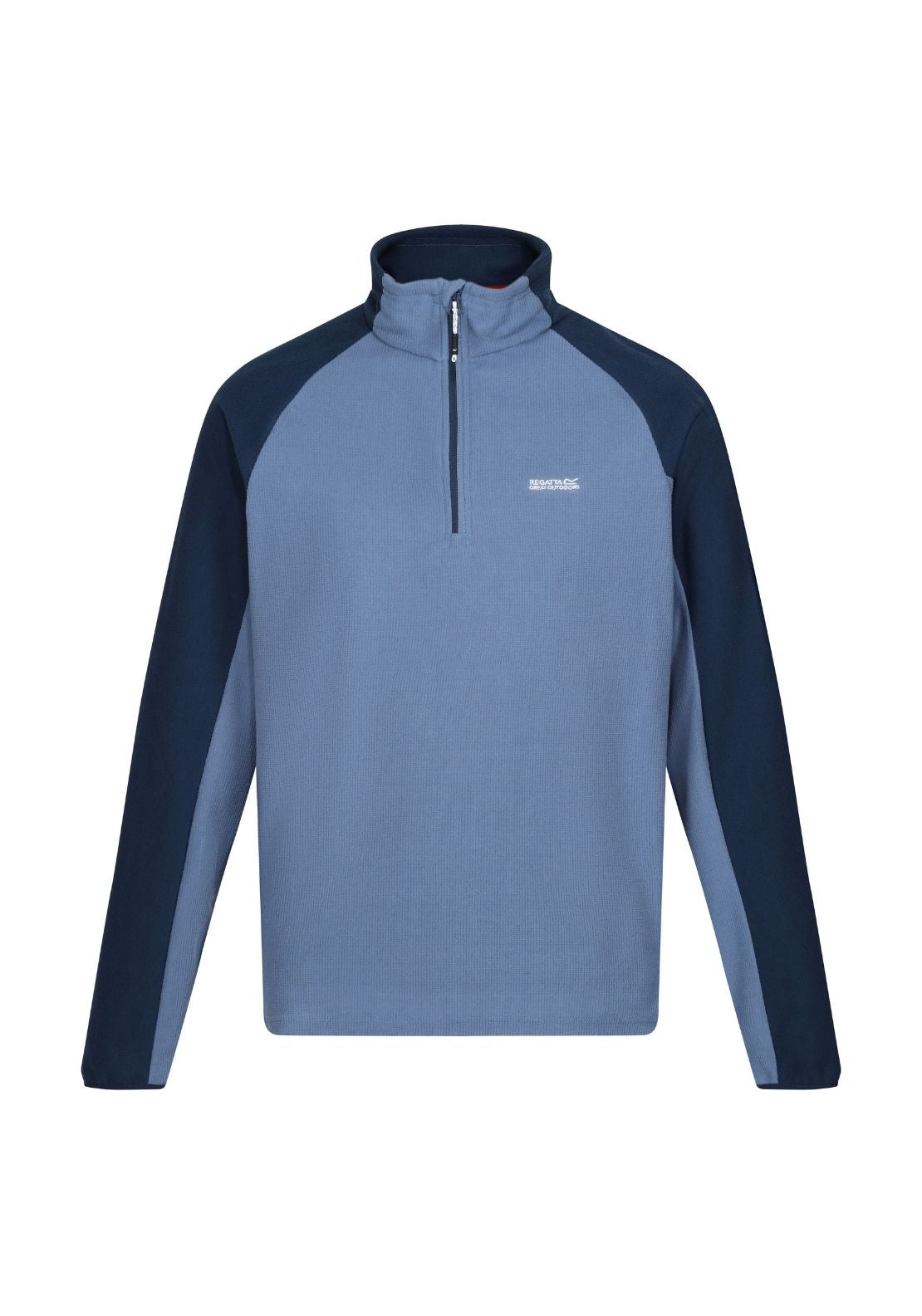 Regatta Elson Ii 1/4 Zip Fleece - Coronet Blue/moonlight Denim 5 Shaws Department Stores