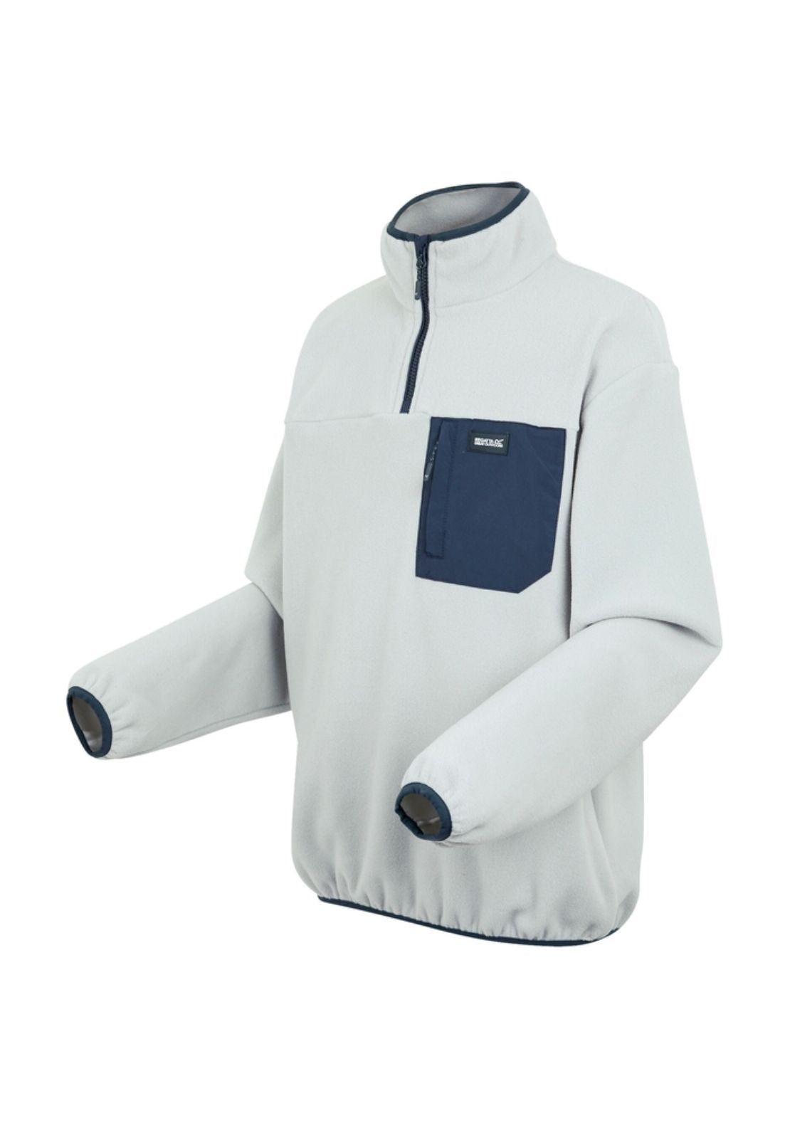 Regatta Frankie Full Zip Fleece - Silver Grey/navy 7 Shaws Department Stores