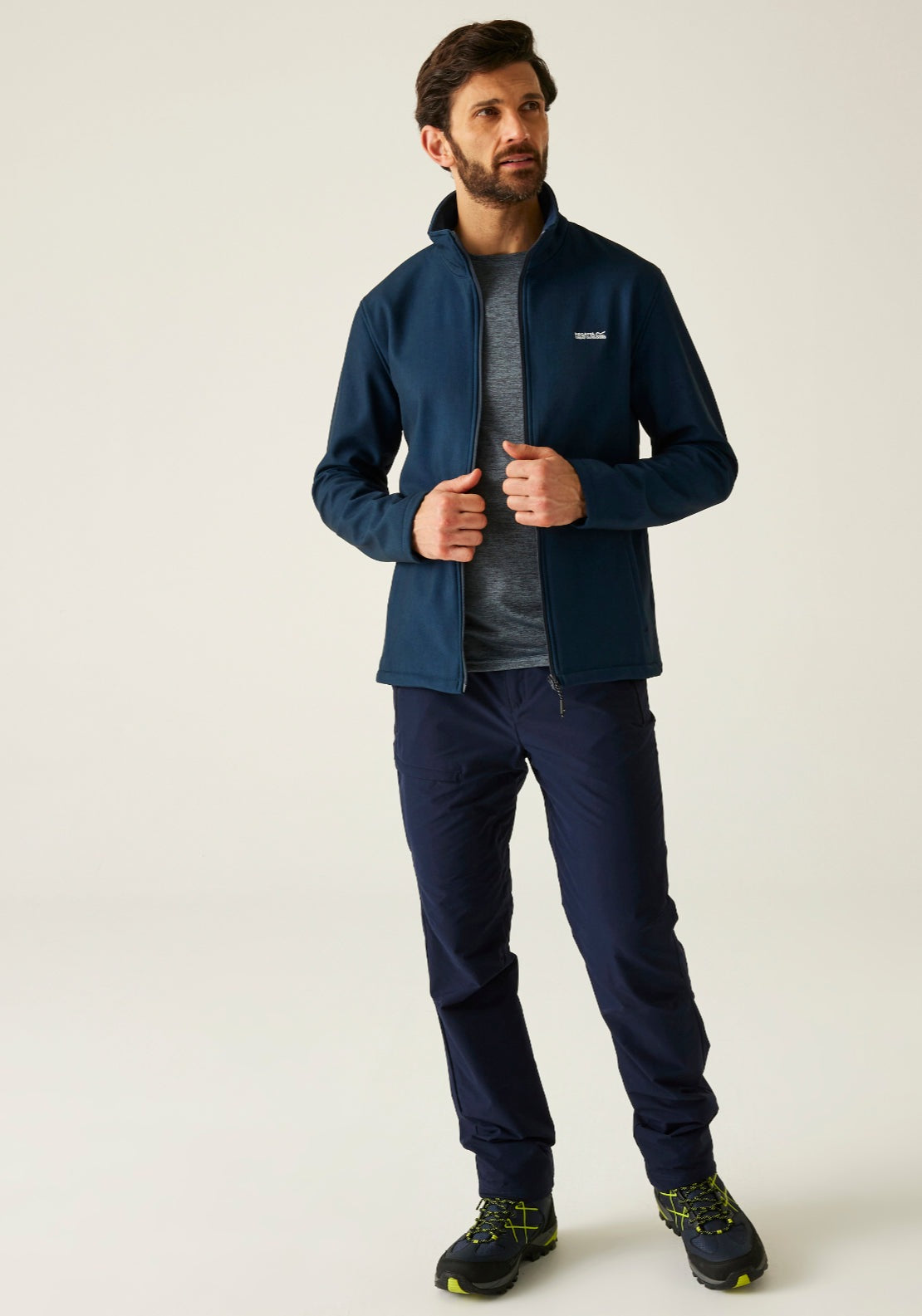 Regatta Cera V Softshell Jacket - Navy 4 Shaws Department Stores