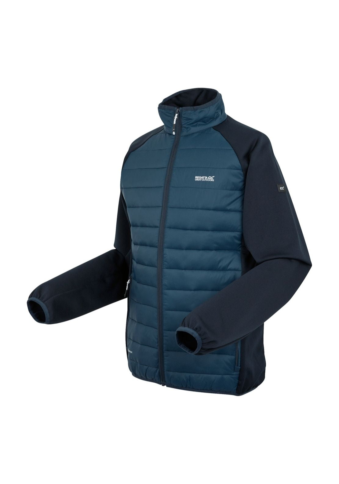 Regatta Clumber Iv Hybrid Fleece - Moonltdn/nvy 9 Shaws Department Stores
