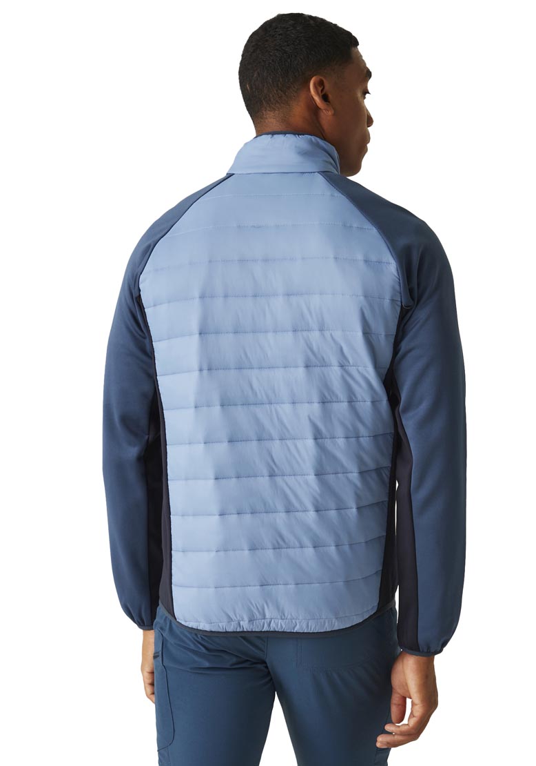 Regatta Clumber Iv Hybrid Fleece - Coronet Blue/moonlight Denim 2 Shaws Department Stores