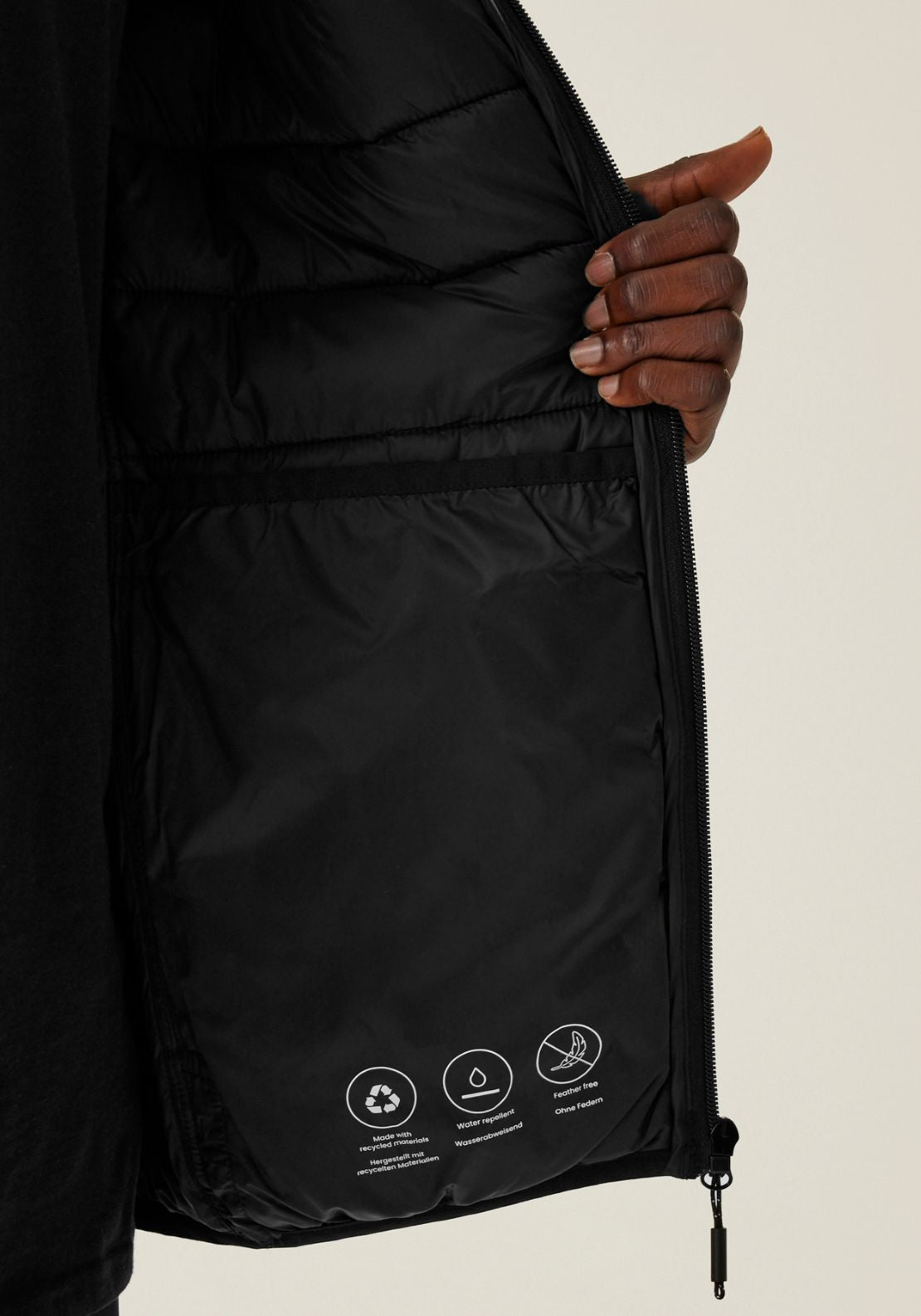 Regatta Marizion Light Puffa Jacket - Black 3 Shaws Department Stores