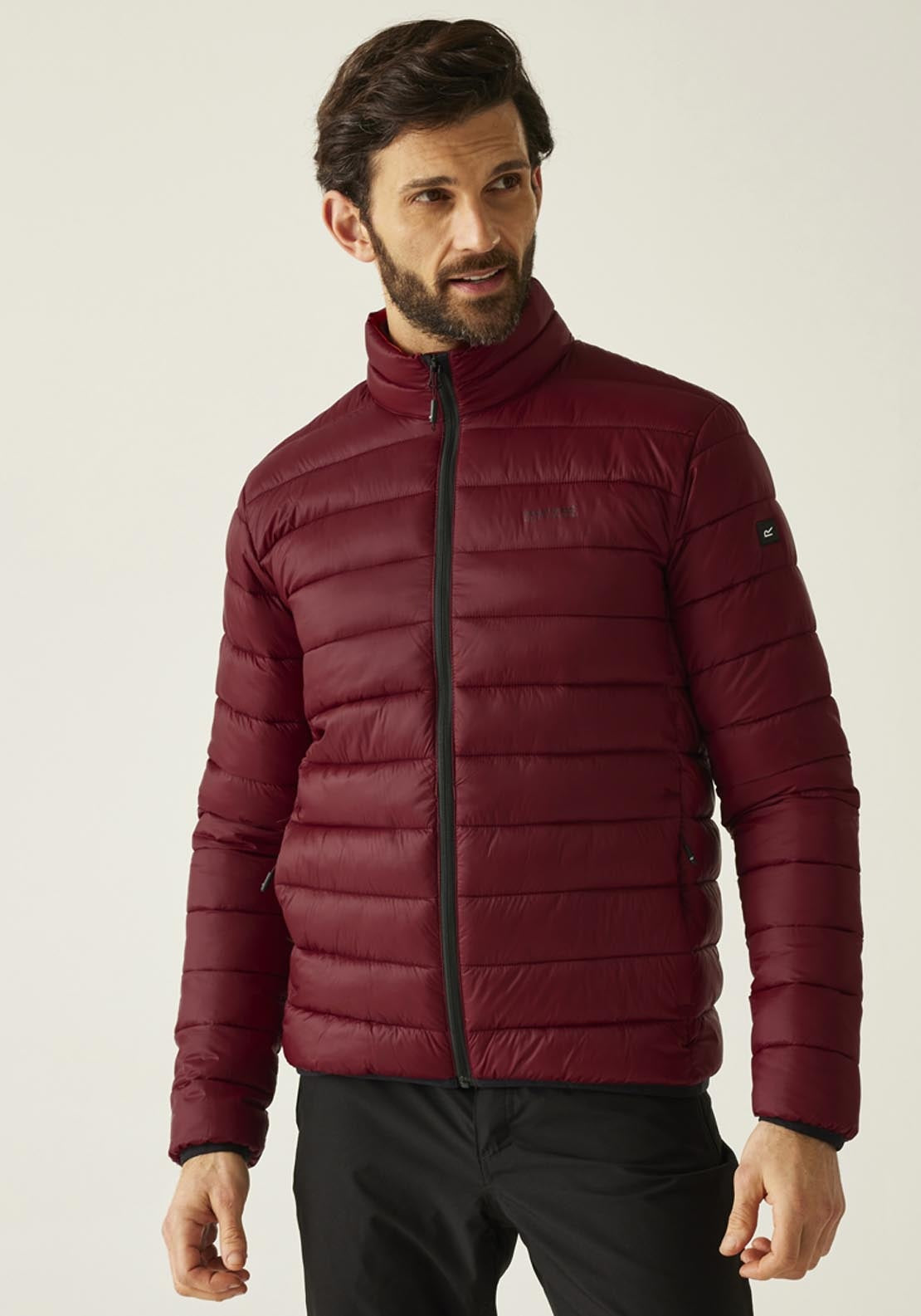 Regatta Marizion Light Puffa Jacket - Dark Maroon 1 Shaws Department Stores