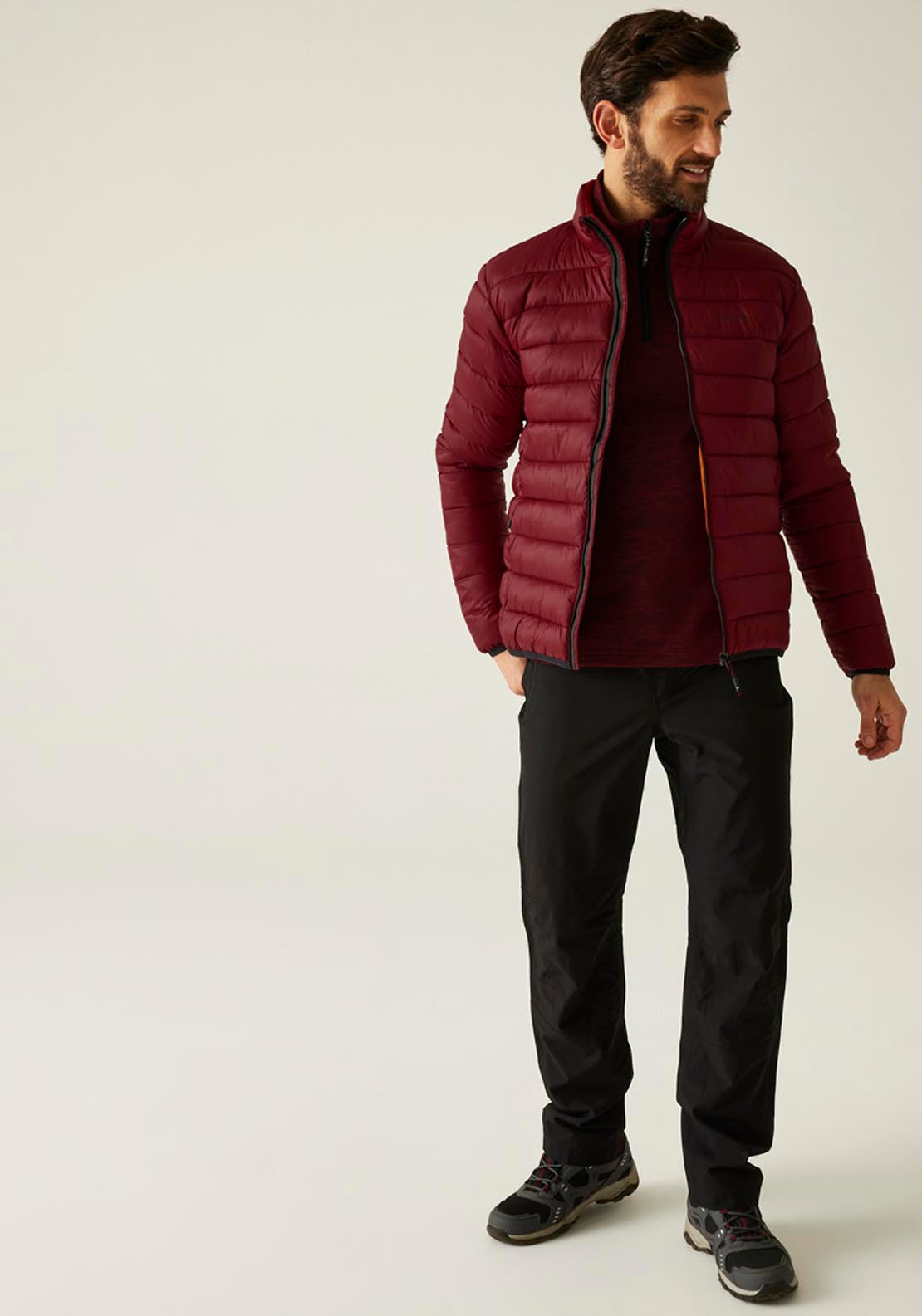 Regatta Marizion Light Puffa Jacket - Dark Maroon 4 Shaws Department Stores