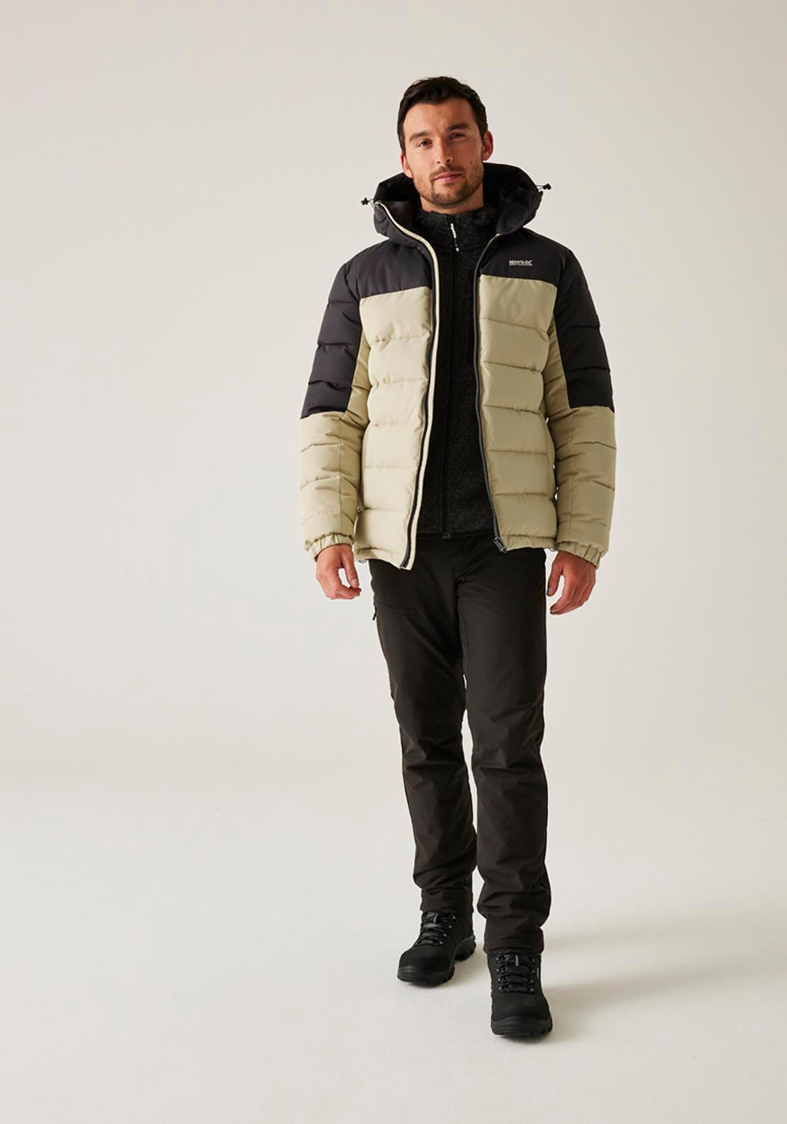 Aldthorn Puffa Jacket - Abbeystone/ash