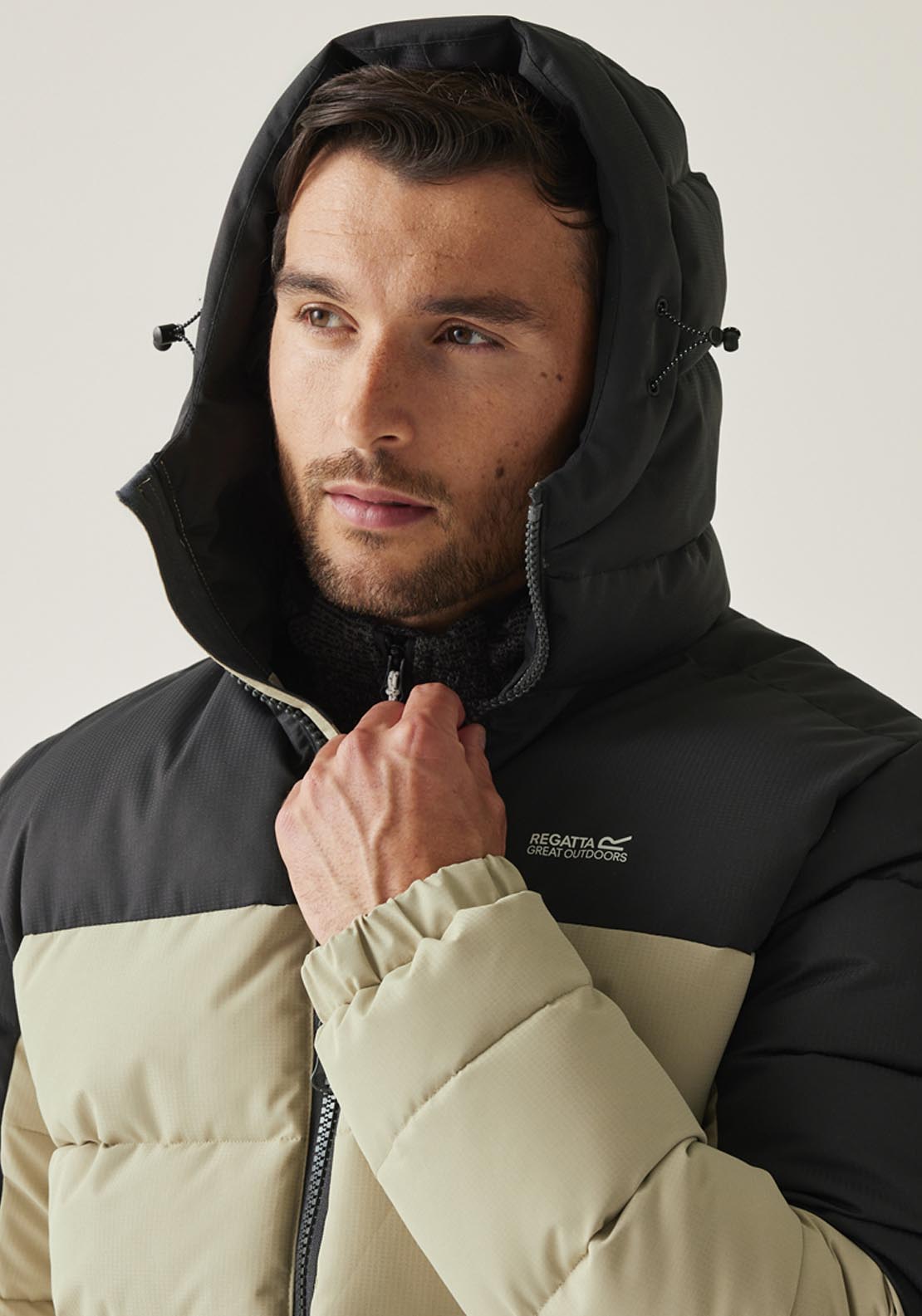 Aldthorn Puffa Jacket - Abbeystone/ash