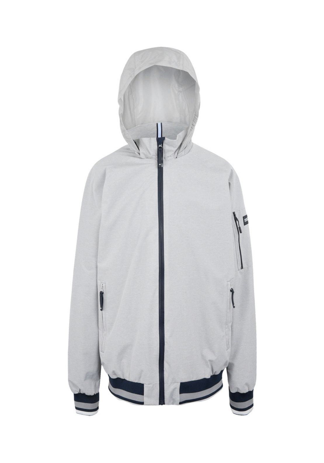 Regatta Shorebay Short Jacket - Silver Grey Linear Stripe 11 Shaws Department Stores