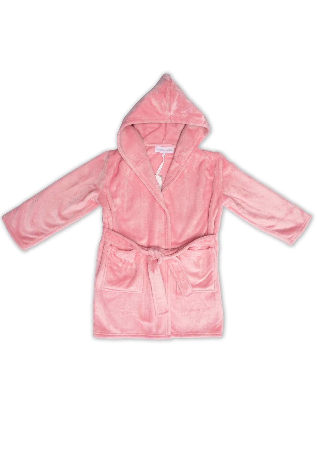 The Sleep Collection Pink Dressing Gown - Pink 1 Shaws Department Stores