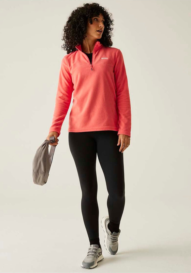 Regatta Sweethart 1/2 Zip - Peach 4 Shaws Department Stores