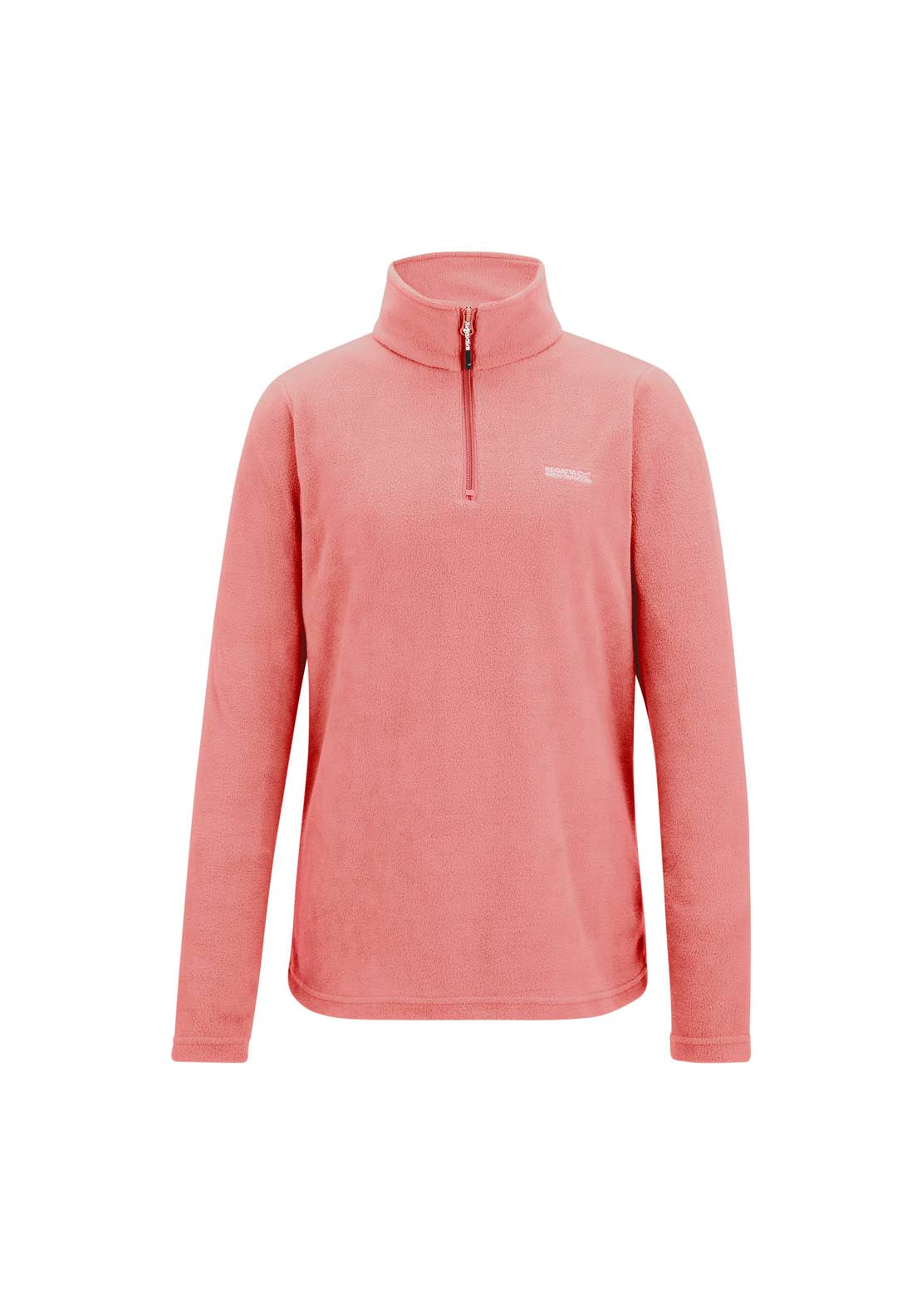 Sweethart Lightweight Half-Zip Fleece - Peach / Pink