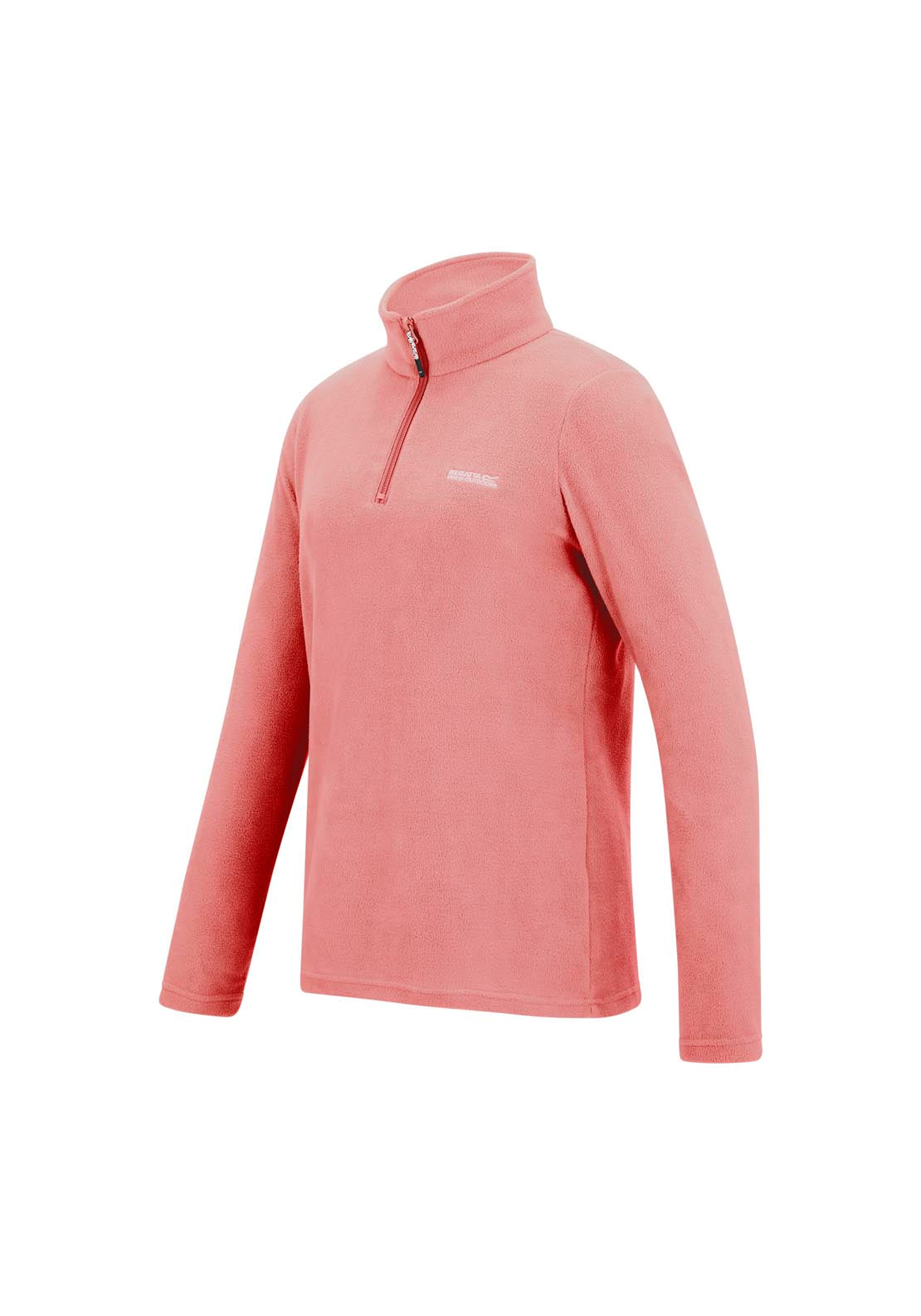 Sweethart Lightweight Half-Zip Fleece - Peach / Pink