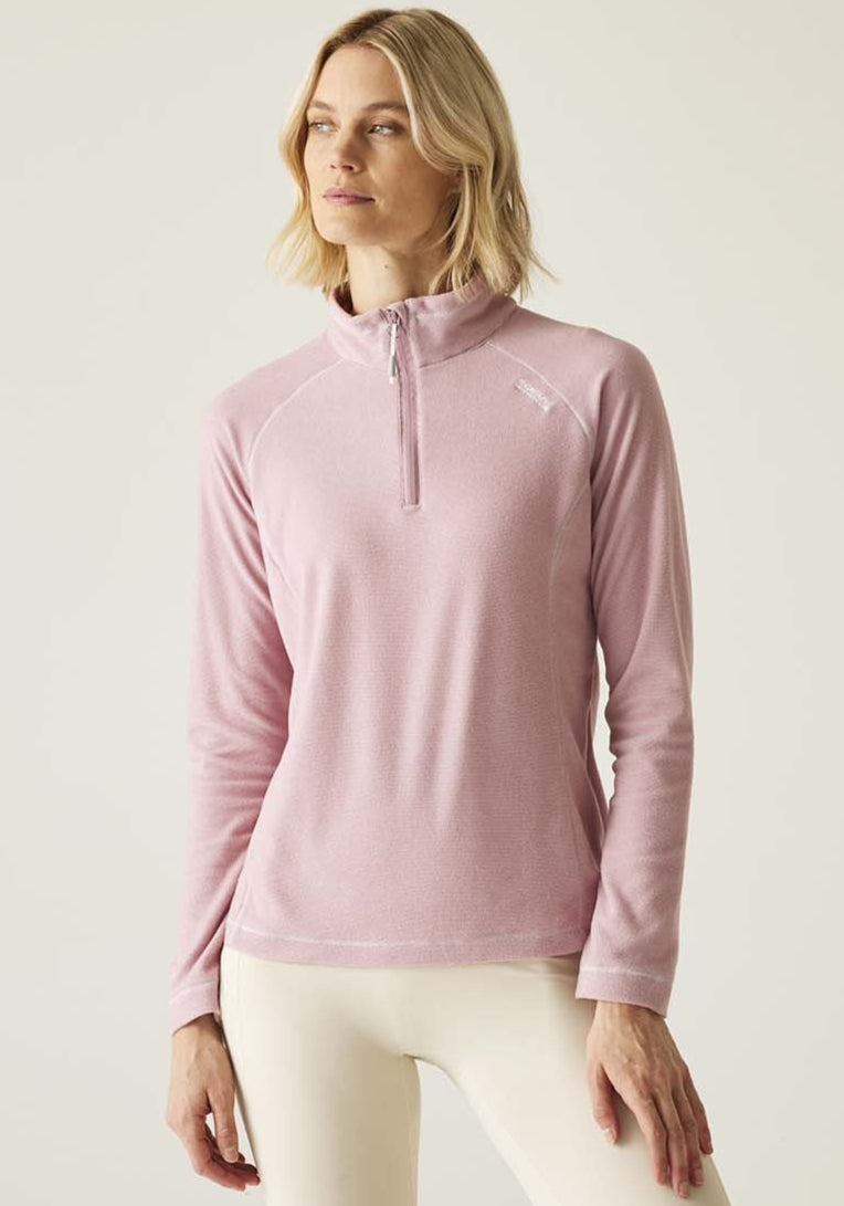 Regatta Montes Half Zip Fleece - Lilas 7 Shaws Department Stores