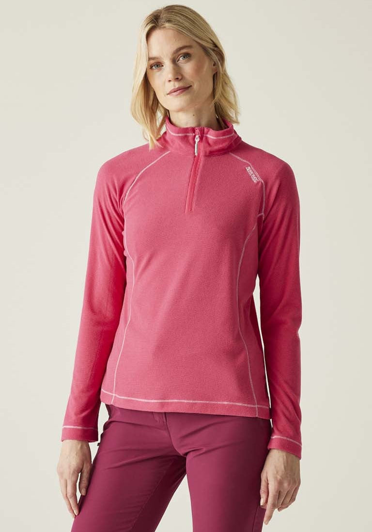 Regatta Montes Half Zip Fleece - Pink 7 Shaws Department Stores