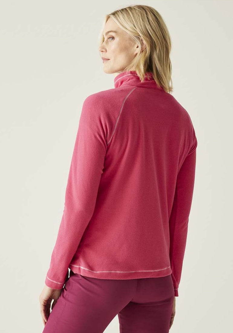 Regatta Montes Half Zip Fleece - Pink 3 Shaws Department Stores