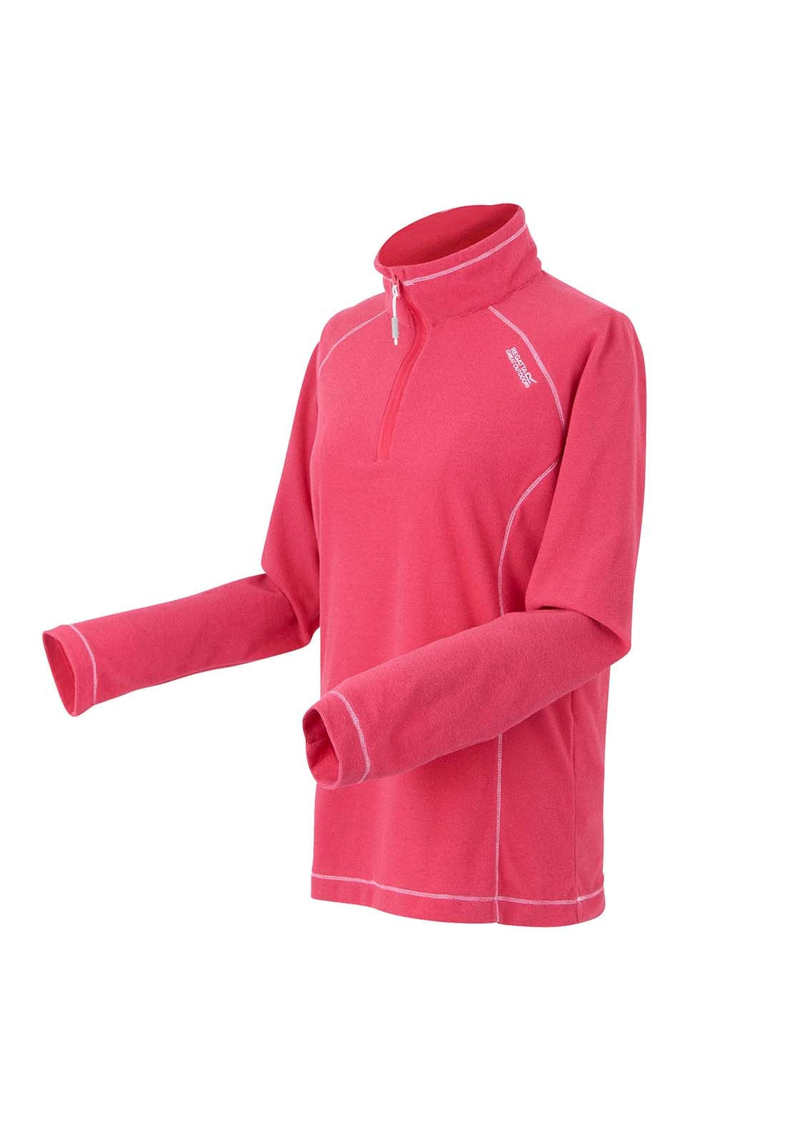 Regatta Montes Half Zip Fleece - Pink 1 Shaws Department Stores