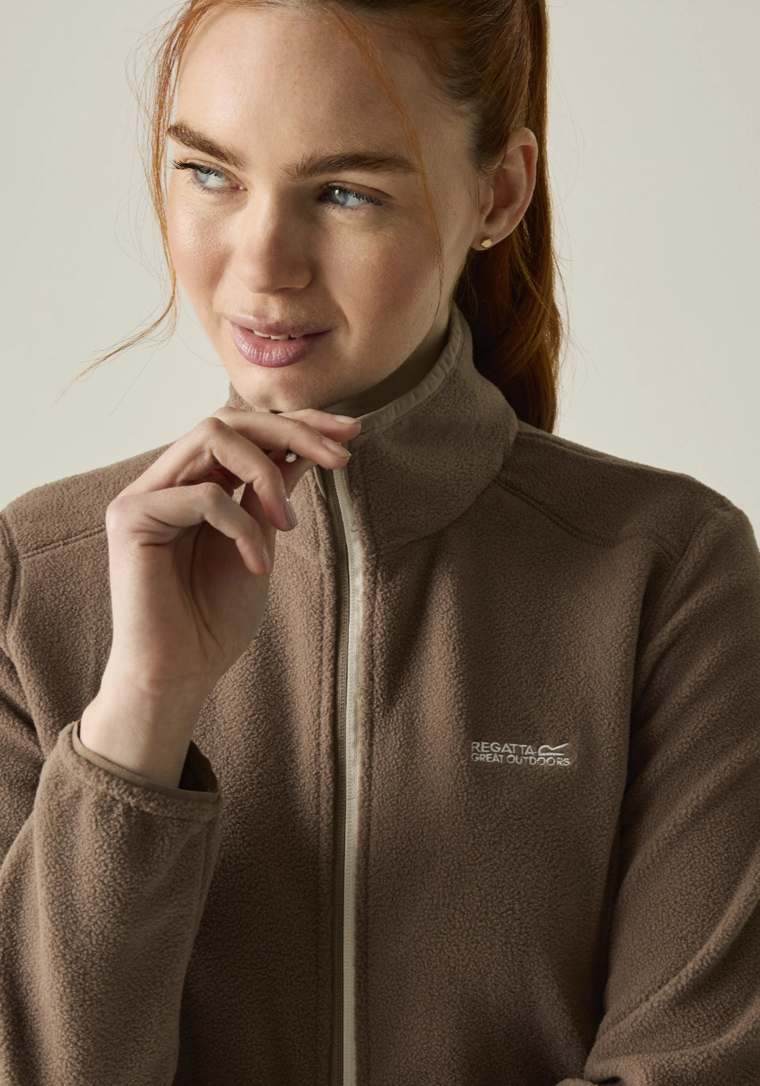 Floreo IV Full Zip Fleece - Mocha