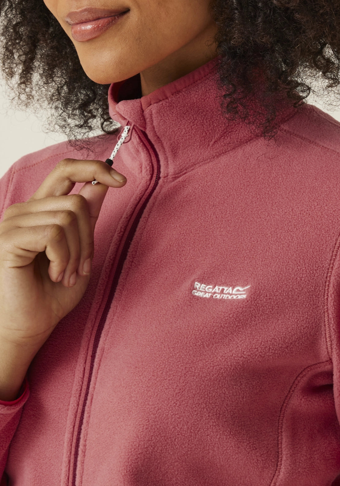 Floreo IV Full Zip Fleece - Red