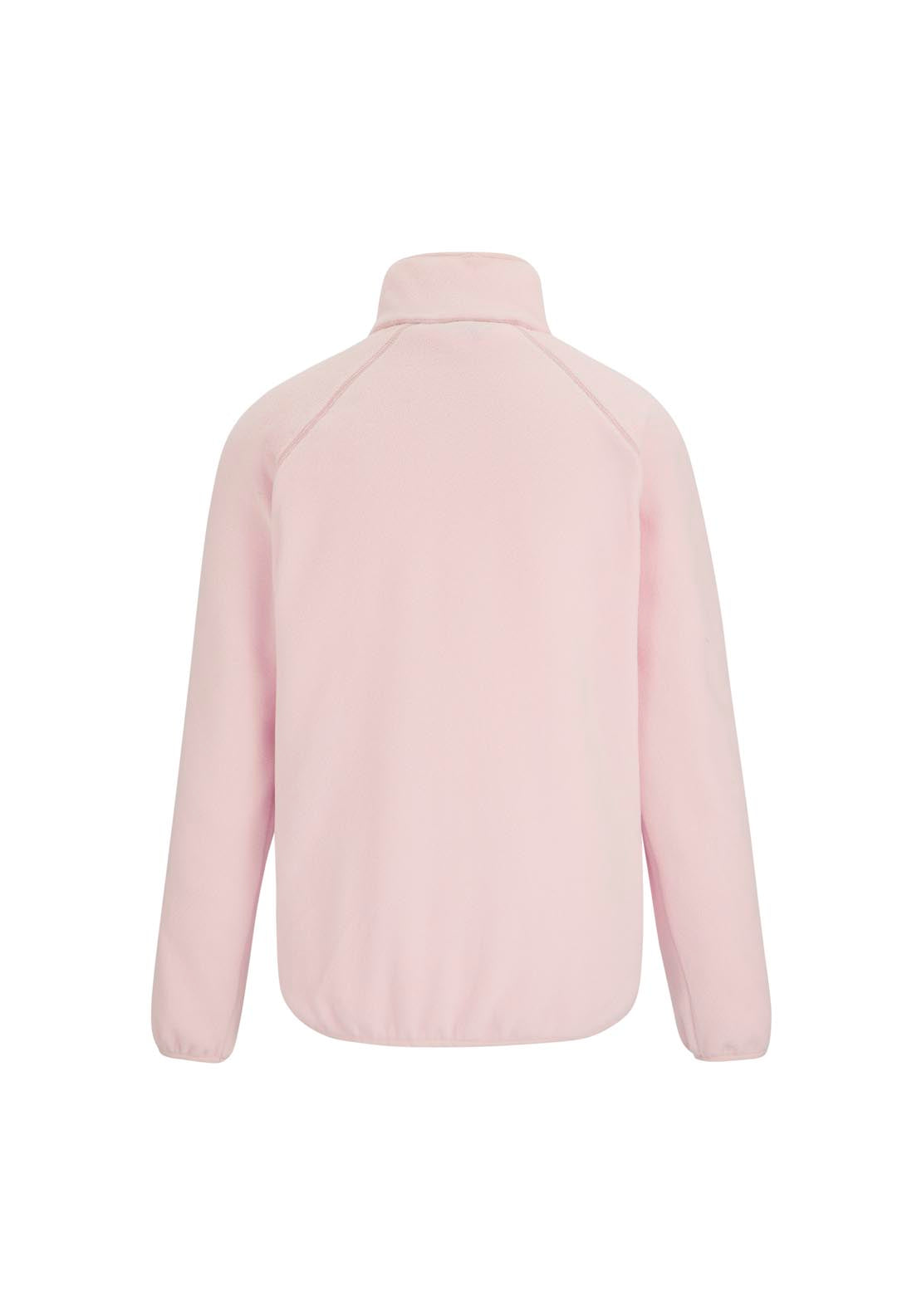 Frankie Half Zip Fleece - Pink Haze